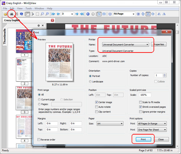 Скачать программу djvu to pdf converter