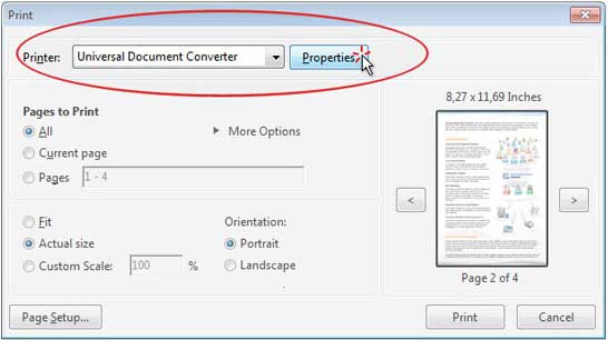 Как конвертировать файлы PDF в формат TIFF - Универсальный Конвертер  Документов