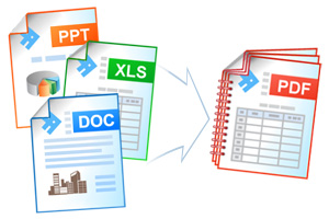 Combine documents to PDF
