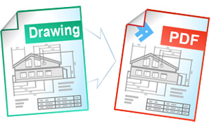 Конвертирование файлов AutoCAD DWG в формат PDF