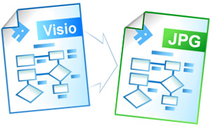 Convert Visio to JPEG