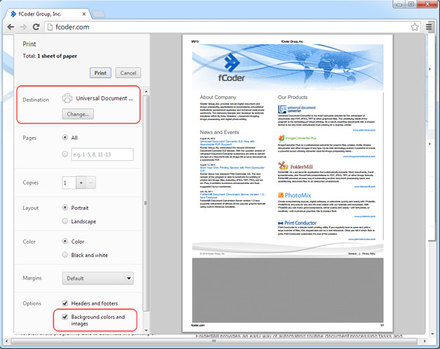 How To Save Web Page As Pdf Universal Document Converter