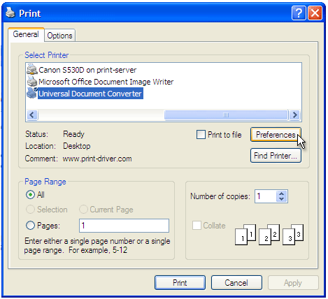 how to get pdf file to print correctly