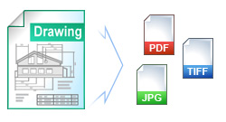 Convert DWG to PDF