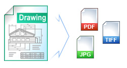 Конвертируйте DWG в PDF